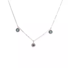 COLLAR PLATA 925-LUA SWAROSKI ELEMENTS
