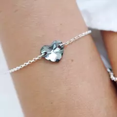 PULSERA AMOR SW PLATA 925- LUA SWAROSKI ELEMENTS - tienda online