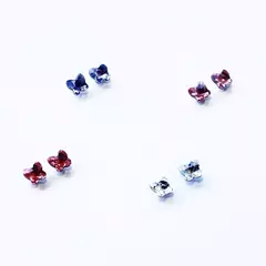 AROS PLATA 925 5MM MARIPOSAS-LUA SWAROSKI ELEMENTS