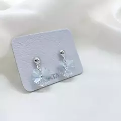 AROS PLATA 925 CORAZON 10MM -LUA SWAROSKI ELEMENTS - comprar online