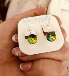 ARO PLATA 925-LUA SWAROSKI - LUA JOYAS