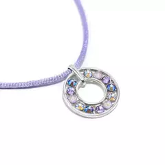 COLLAR SUNRISE SW PLATA 925-LUA SWAROSKI ELEMENTS - tienda online