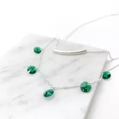 COLLAR PLATA 925 FELICIDAD-LUA SWAROSKI ELEMENTS
