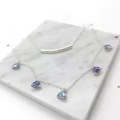 COLLAR PLATA 925 FELICIDAD-LUA SWAROSKI ELEMENTS en internet