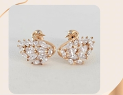 AROS CISNE PLATA 925-LUA ZIRCONIA ELEMENTS