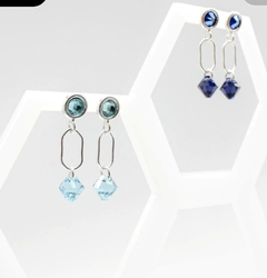AROS PLATA 925 LILITH- LUA SWAROSKI COLLECTION