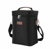 Bolsa Térmica Porta Vinhos Wine Bag Cooler para 4 garrafas ou 2 garrafas + 2 taças com divisórias ANTI-IMPACTO!