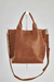 MINI TOTE SUELA + CORREA MESINA VERDE (55cm) - Vichka - comprar online