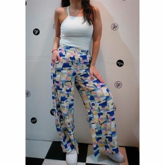 PALAZO DE FIBRANA ESTAMPADA CON BOLSILLO en internet