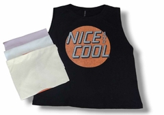 SUDADERA DE JERSEY "NICE AND COOL" - MAXIMA INDUMENTARIA 
