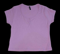 REMERA CORTA DE MORLEY VISCOSA CON CARTERA - comprar online