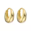 Argollas lisas gold