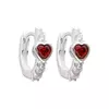 Argollas Corazón 10 mm