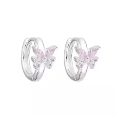 Argollas Mariposas 10 mm