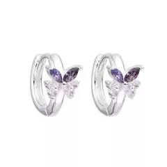 Argollas Mariposas 10 mm - tienda online