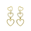 Aros triple Corazon