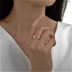 Anillo Estrella y Luna - comprar online