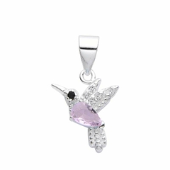 Dije colibri rosa - comprar online