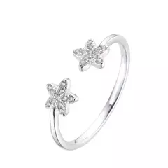 Anillo Ajustable flores
