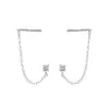 Aros con Ear Cuff