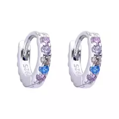 Argollas pastel 10 mm