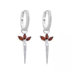 Argollas dije flor - Chére Mayorista