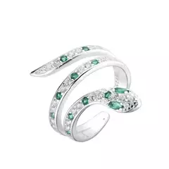 Anillo Serpiente Ajustable