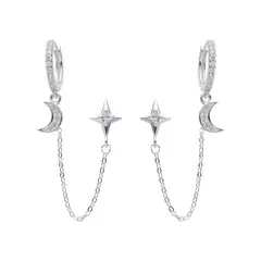 Aros Luna y estrella (par) en internet