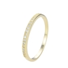 Anillo Medio sin Fin Gold