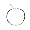 Pulsera Negra de Bolitas