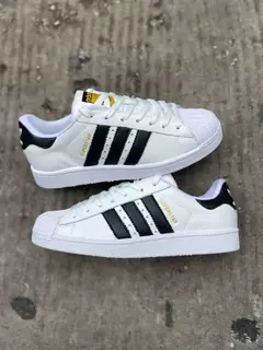 Adidas SuperStar - Branco e Preto