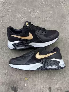 Nike Air Max One - Preto e Dourado