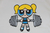 T-SHIRT MENINAS SUPER PODEROSAS ACADEMIA - comprar online