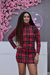 VESTIDO XADREZ DEBORA GOLA ALTA - loja online