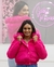 Jaqueta Puffer Rosa