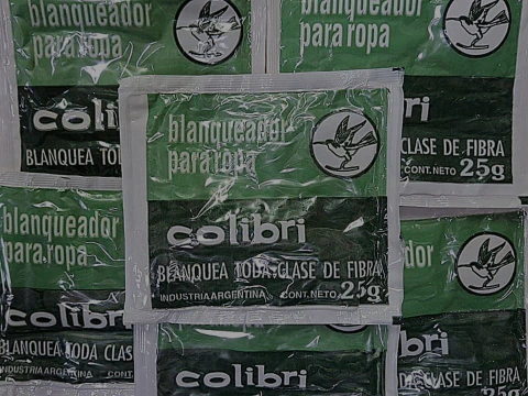 BLANQUEADOR PARA ROPA COLIBRI 25G