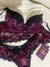 Conjunto cropped em renda e tule