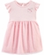 Vestido Infantil Menina Unicornio Tule E Calcinha Carter s