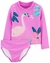 Moda Praia Infantil Menina Com 2 Peças Proteção UV Flamingo Carter's