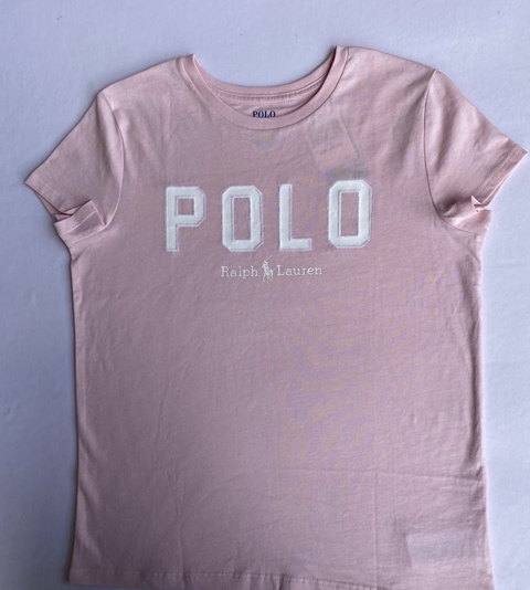 Blusa Infantil Menina Rosa Polo Ralph Lauren