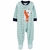 Macacao Infantil Menino Fleece Urso Listrado Carter s