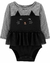 Romper Infantil Menina Gatinho Preto Halloween Carters