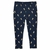 Calça Infantil Menina Legging Estilo Jeans Estampa Unicornio Garanimals