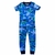 Pijama Infantil Menino Crocodilo Tie-Dye Carter s