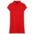 Vestido Infantil Menina Vermelho Com Manga Tommy Hilfiger