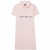 Vestido Infantil Menina Rosa Gola Polo Tommy Hilfiger