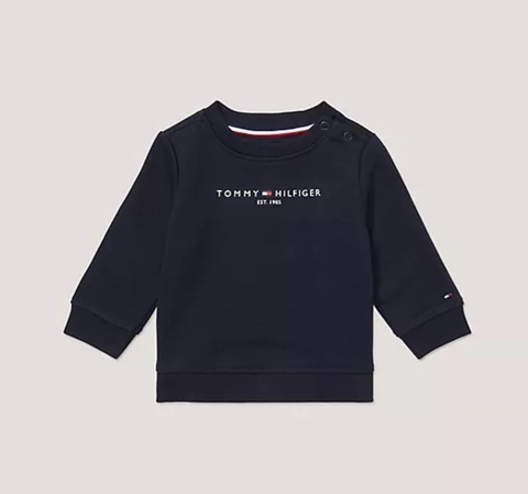 Moletom Infantil Menino Bebê Marinho Tommy Hilfiger