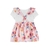 Jardineira Com Body Infantil Menina Floral Carter's - comprar online