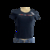 Blusa Feminina Adulto Preta Bordada Tommy Hilfiger - comprar online