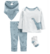 Conjunto Infantil Menino Dino Azul Kit Com 4 Peças Carter's